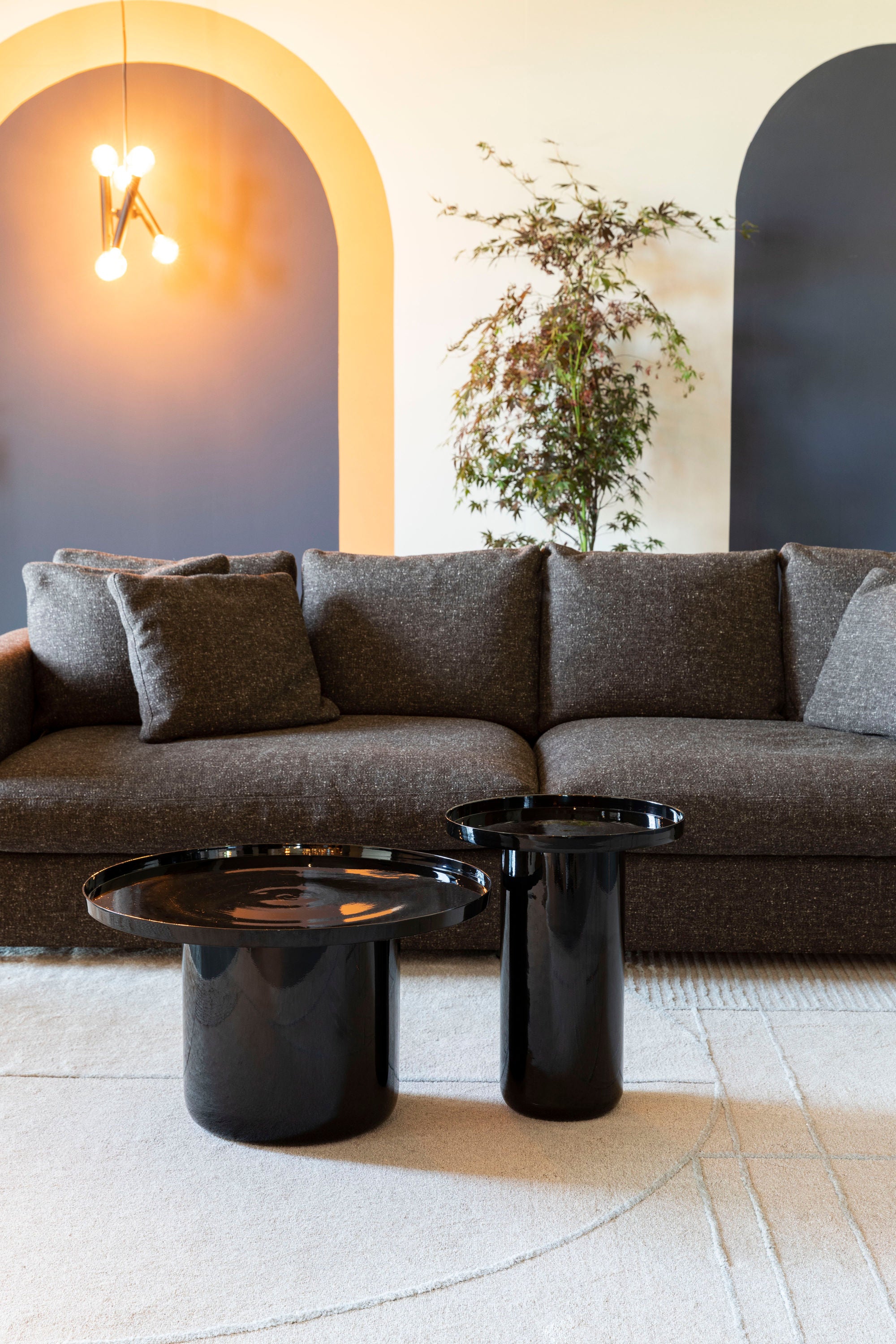 Zuiver Shiny Bomb Black Side Table